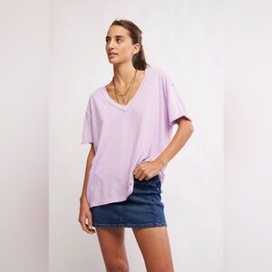 We The Free Nina V-Neck Tee NWOT